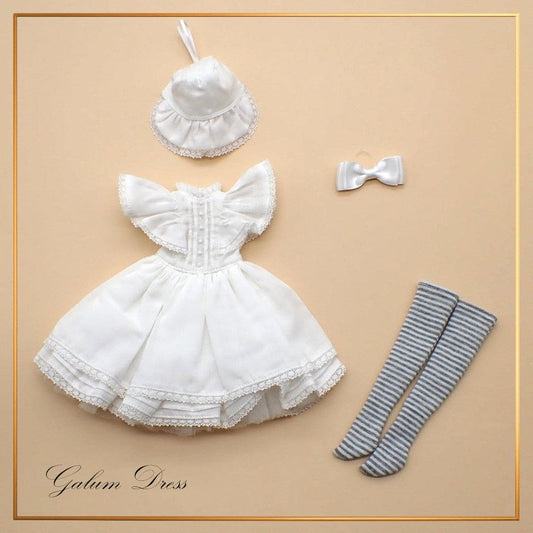 【Licca Castle】Galum Collection 7 風琴褶洋裝組 / 27cm momoko MISAKI Jenny