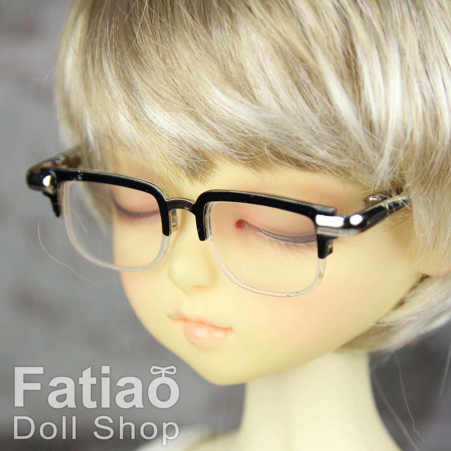 【Fataio Doll Shop】方圓無框眼鏡 P01 / BJD 4分 MSD AngelPhilia AZO2