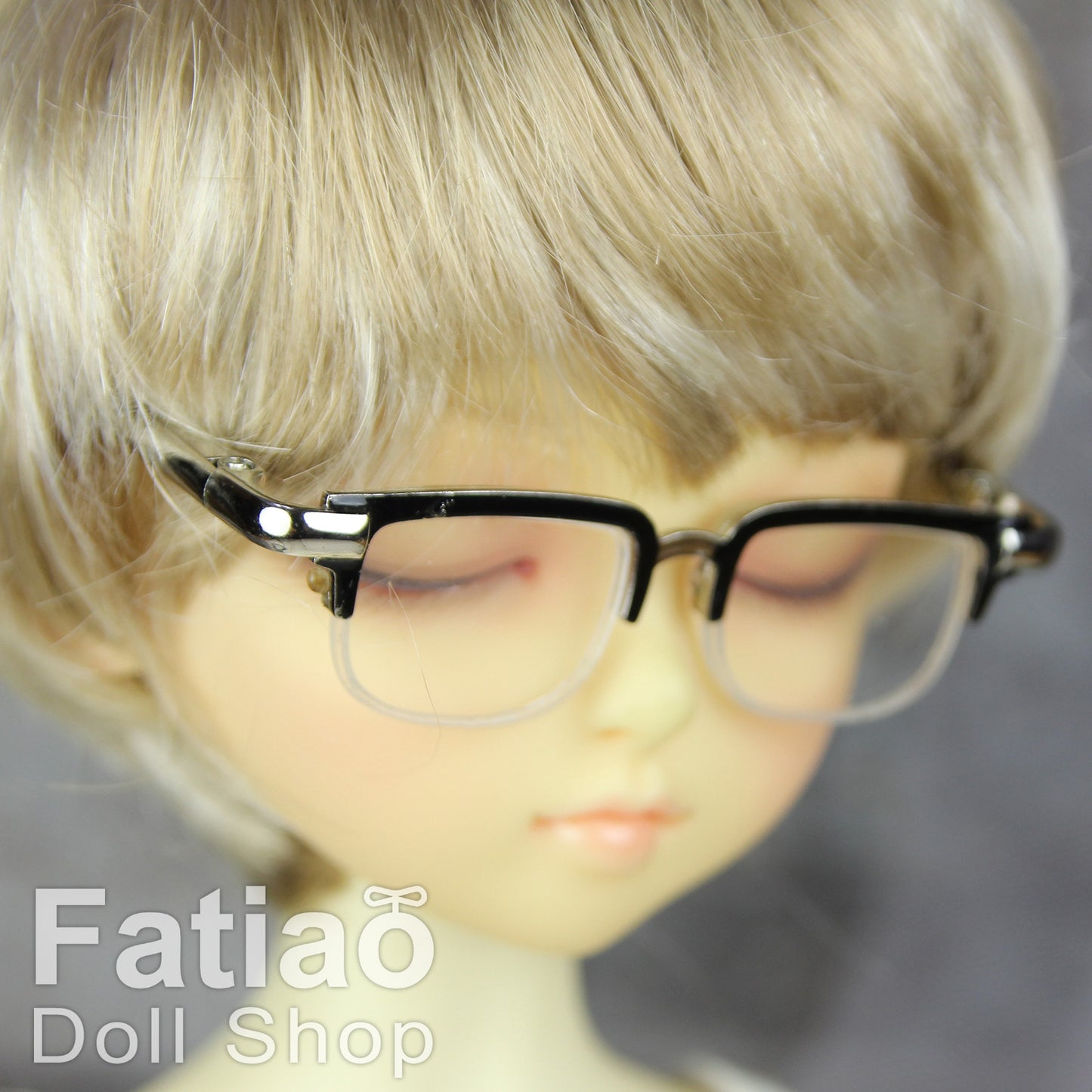 【Fataio Doll Shop】方圓無框眼鏡 P01 / BJD 4分 MSD AngelPhilia AZO2