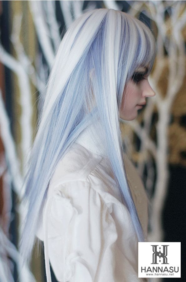 【HANNASU】HSW-1010 娃用假髮 多色 / 7~8吋 BJD AZO2 iMda3.0 1/4 - 紀物書館+JiWu Bookstore