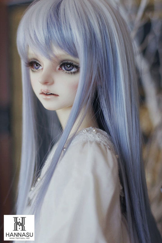 【HANNASU】HSW-1010 娃用假髮 多色 / 7~8吋 BJD AZO2 iMda3.0 1/4 - 紀物書館+JiWu Bookstore