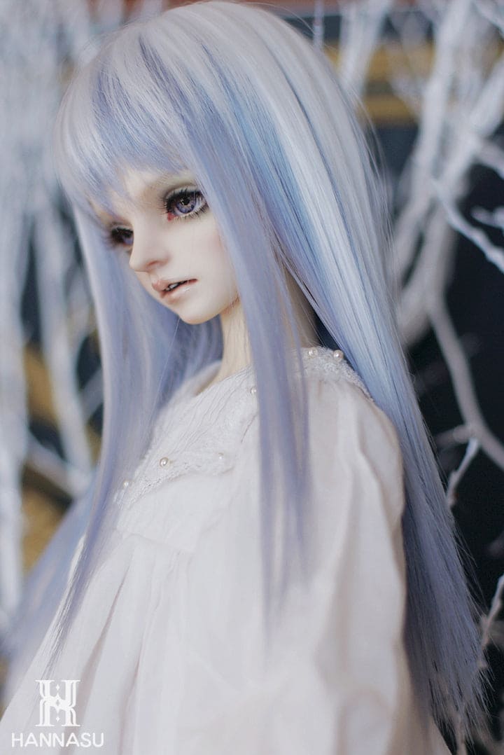 【HANNASU】HSW-1010 娃用假髮 多色 / 7~8吋 BJD AZO2 iMda3.0 1/4 - 紀物書館+JiWu Bookstore