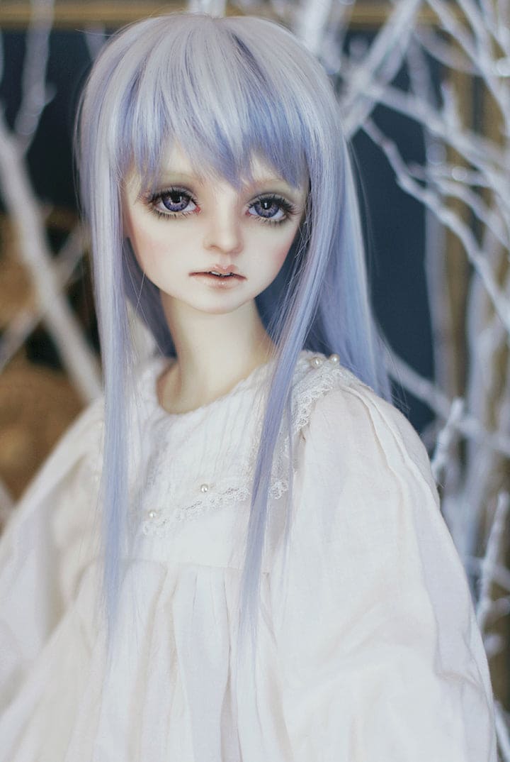 【HANNASU】HSW-1010 娃用假髮 多色 / 7~8吋 BJD AZO2 iMda3.0 1/4 - 紀物書館+JiWu Bookstore