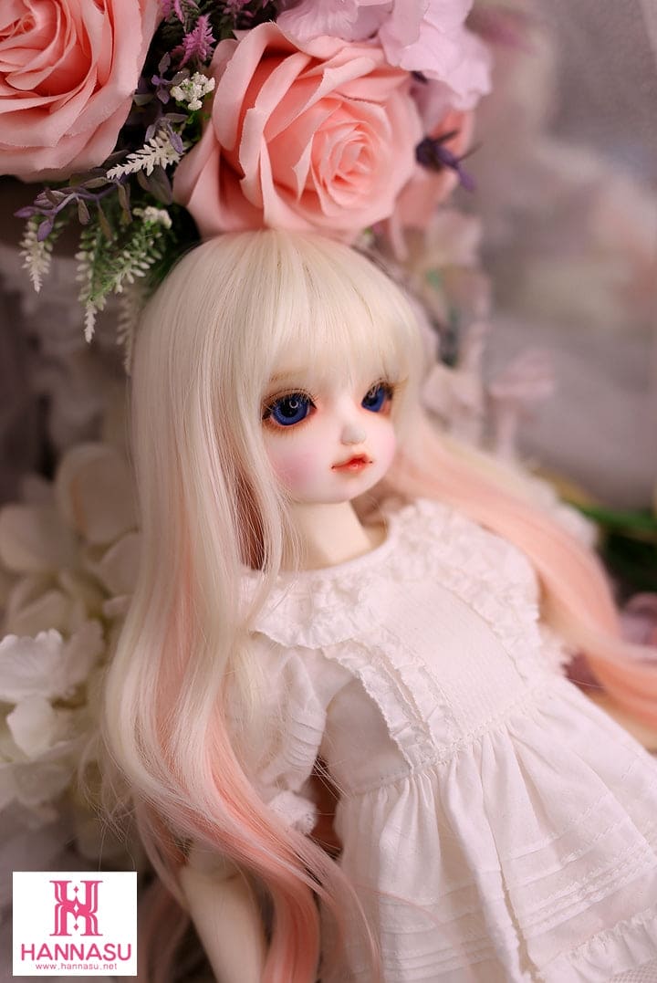 【HANNASU】HSW-1012 娃用假髮 多色 / 7~8吋 BJD 4分 MSD iMda3.0