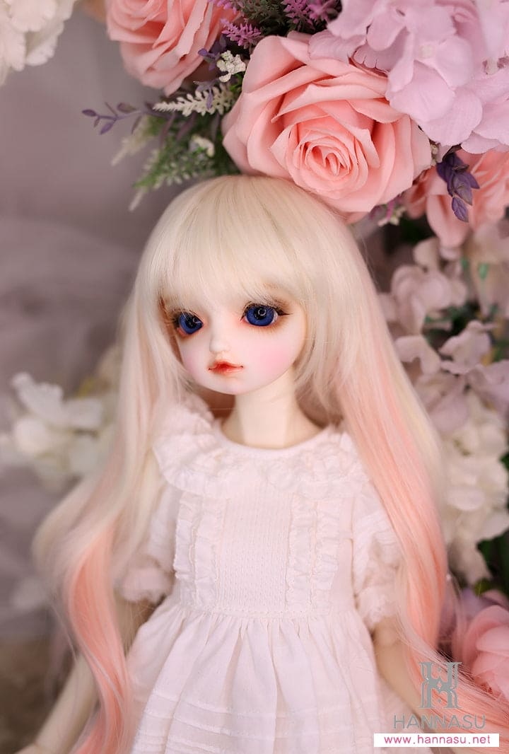 【HANNASU】HSW-1012 娃用假髮 多色 / 7~8吋 BJD 4分 MSD iMda3.0