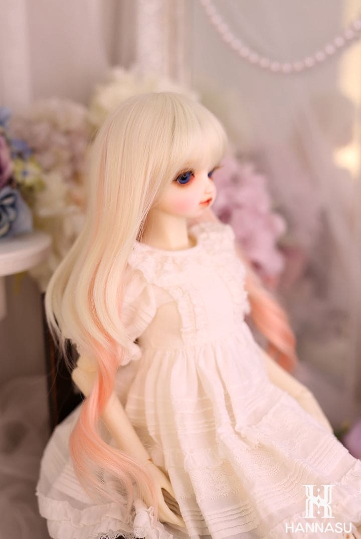 【HANNASU】HSW-1012 娃用假髮 多色 / 7~8吋 BJD 4分 MSD iMda3.0