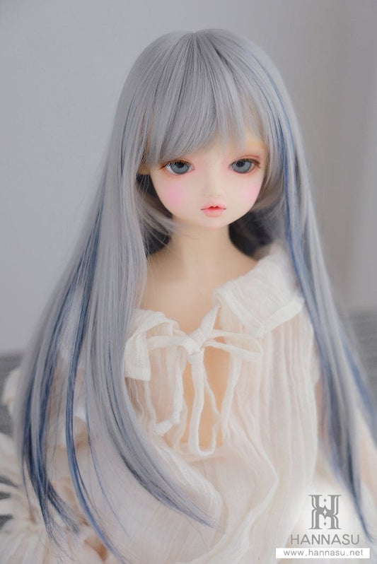 【HANNASU】HSW-1041 娃用假髮 多色 / 8~9吋 BJD DD 1/3 MDD - 紀物書館+JiWu Bookstore