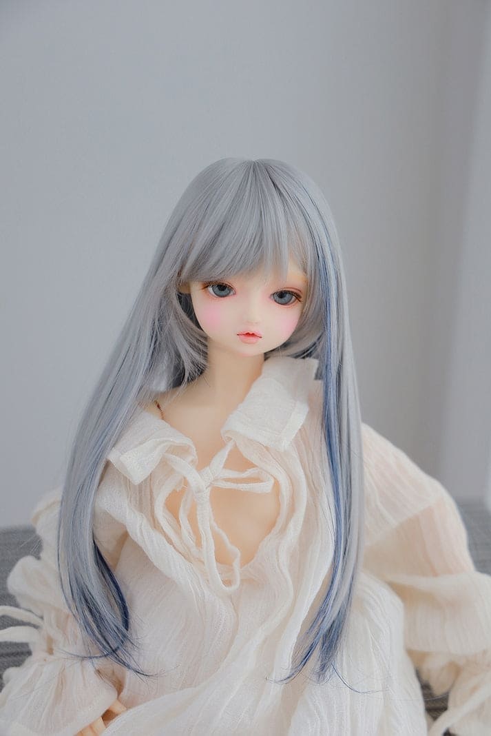 【HANNASU】HSW-1041 娃用假髮 多色 / 8~9吋 BJD DD 1/3 MDD - 紀物書館+JiWu Bookstore