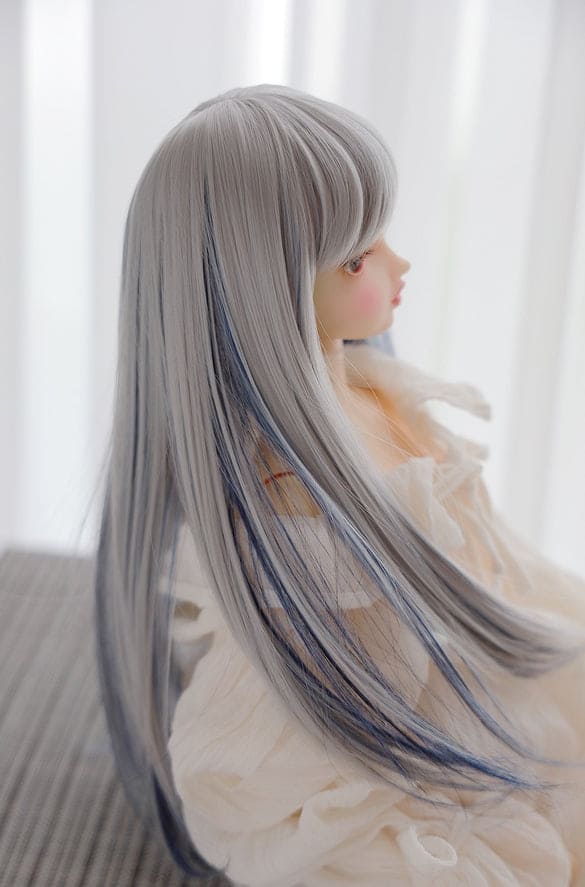 【HANNASU】HSW-1041 娃用假髮 多色 / 8~9吋 BJD DD 1/3 MDD - 紀物書館+JiWu Bookstore