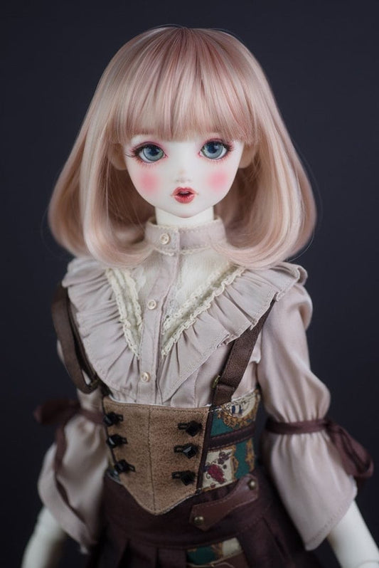 【HANNASU】HSW-1053 娃用假髮 多色 / 9~10吋 BJD DD 3分 MDD