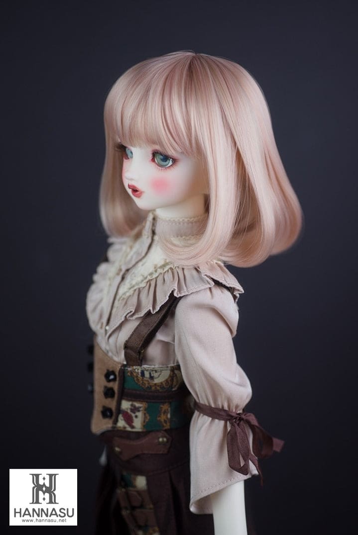 【HANNASU】HSW-1053 娃用假髮 多色 / 9~10吋 BJD DD 3分 MDD