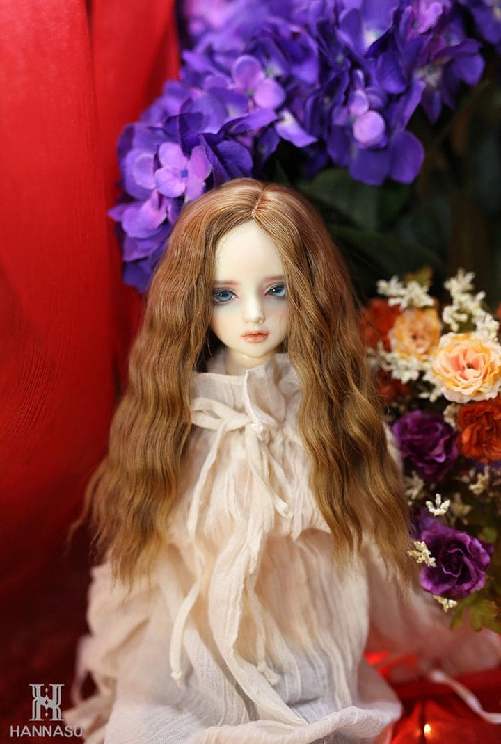 【HANNASU】 HW-1002 娃用假髮 多色 / 9~10吋 BJD DD 1/3 MDD - 紀物書館+JiWu Bookstore