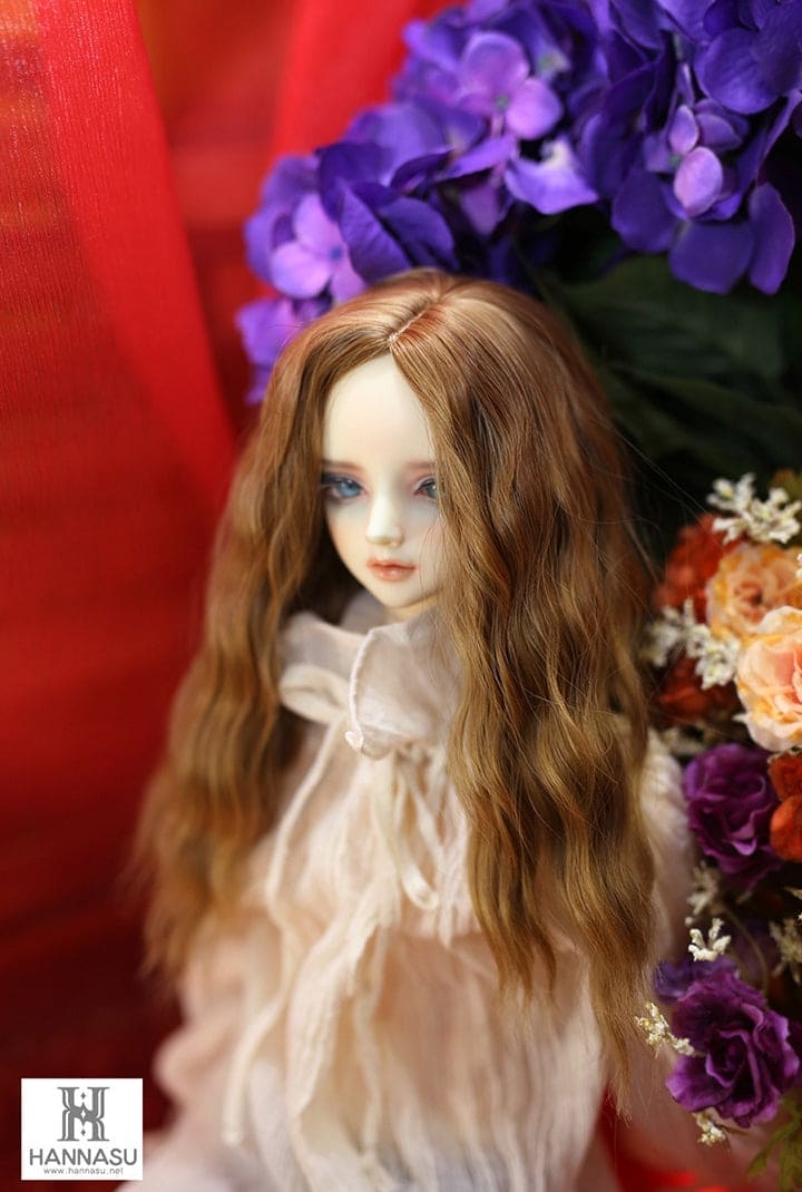 【HANNASU】 HW-1002 娃用假髮 多色 / 9~10吋 BJD DD 1/3 MDD - 紀物書館+JiWu Bookstore