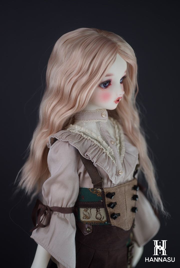【HANNASU】 HW-1002 娃用假髮 多色 / 9~10吋 BJD DD 1/3 MDD - 紀物書館+JiWu Bookstore