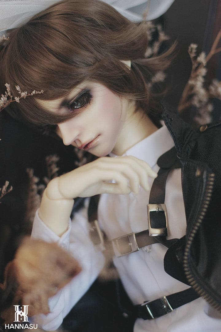 【HANNASU】HW-1003 娃用假髮 多色 / 7~8吋 BJD 4分 MSD iMda3.0