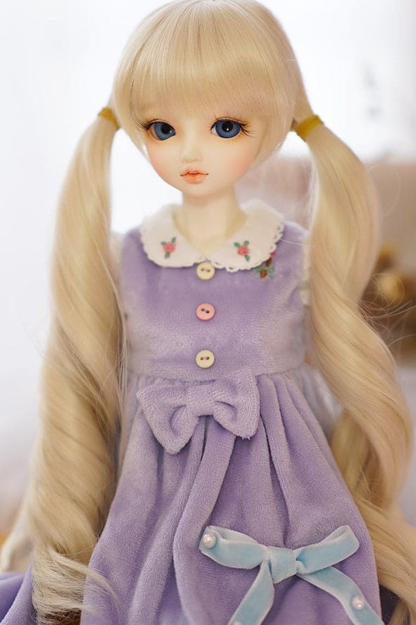 【HANNASU】 HW-1028 娃用假髮 多色 / 9~10吋 BJD DD 1/3 MDD - 紀物書館+JiWu Bookstore