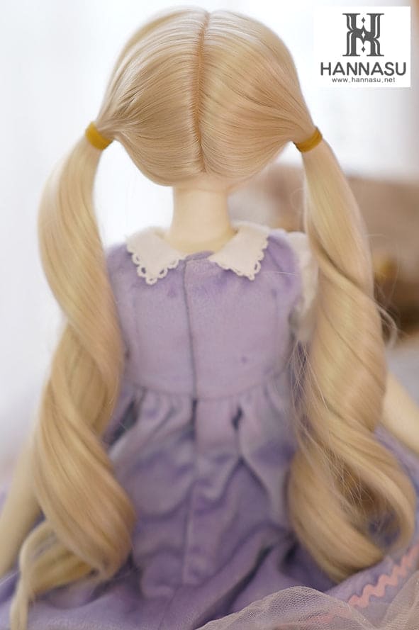 【HANNASU】 HW-1028 娃用假髮 多色 / 9~10吋 BJD DD 1/3 MDD - 紀物書館+JiWu Bookstore