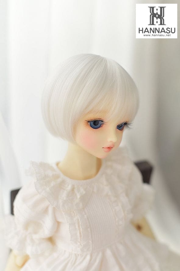 【HANNASU】HW-1034 娃用假髮 多色 / 7~8吋 BJD 4分 MSD iMda3.0