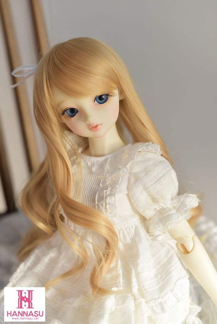 【HANNASU】HW-1038 娃用假髮 多色 / 8~9吋 BJD DD 1/3 MDD - 紀物書館+JiWu Bookstore
