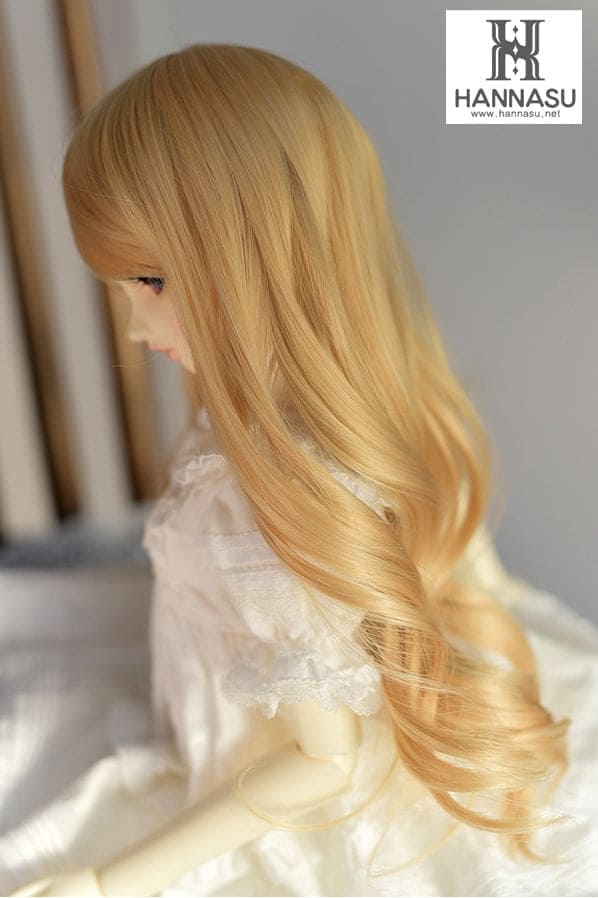 【HANNASU】HW-1038 娃用假髮 多色 / 8~9吋 BJD DD 1/3 MDD - 紀物書館+JiWu Bookstore