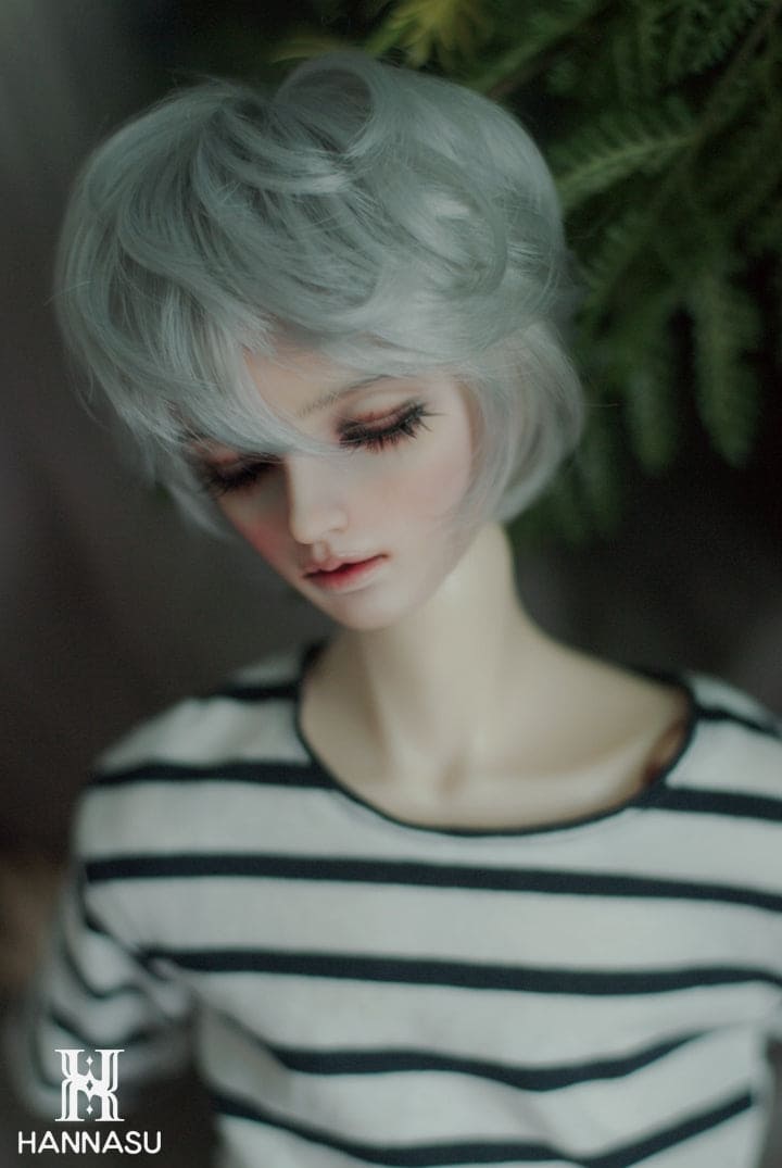 【HANNASU】HW-1056 娃用假髮 多色 / 8~9吋 BJD DD 3分 MDD