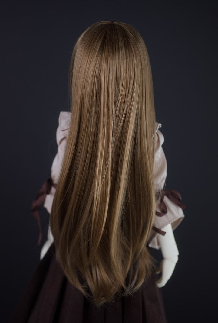 【HANNASU】 HW-1058 娃用假髮 多色 / 8~9吋 BJD DD 1/3 MDD - 紀物書館+JiWu Bookstore