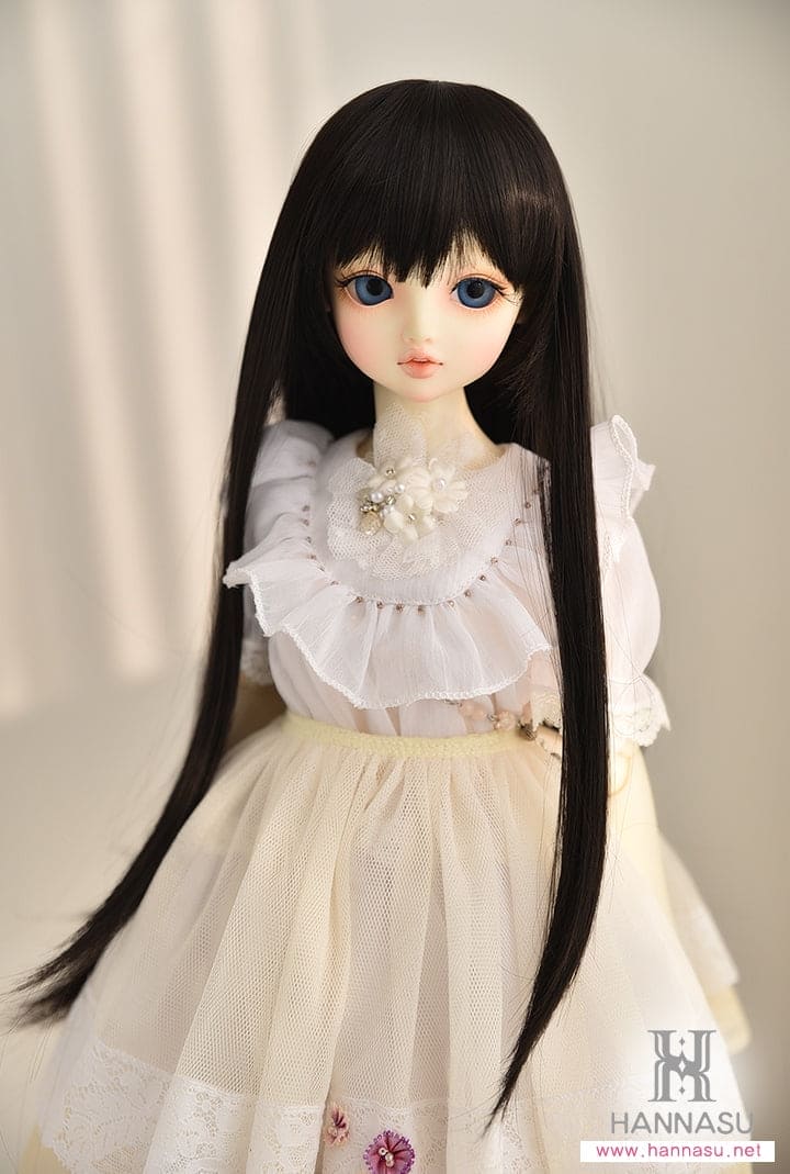【HANNASU】 HW-1058 娃用假髮 多色 / 8~9吋 BJD DD 1/3 MDD - 紀物書館+JiWu Bookstore