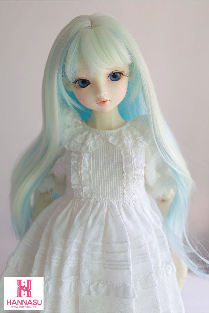 【HANNASU】HW-1073 娃用假髮 多色 / 7~8吋 BJD AZO2 iMda3.0 1/4 - 紀物書館+JiWu Bookstore