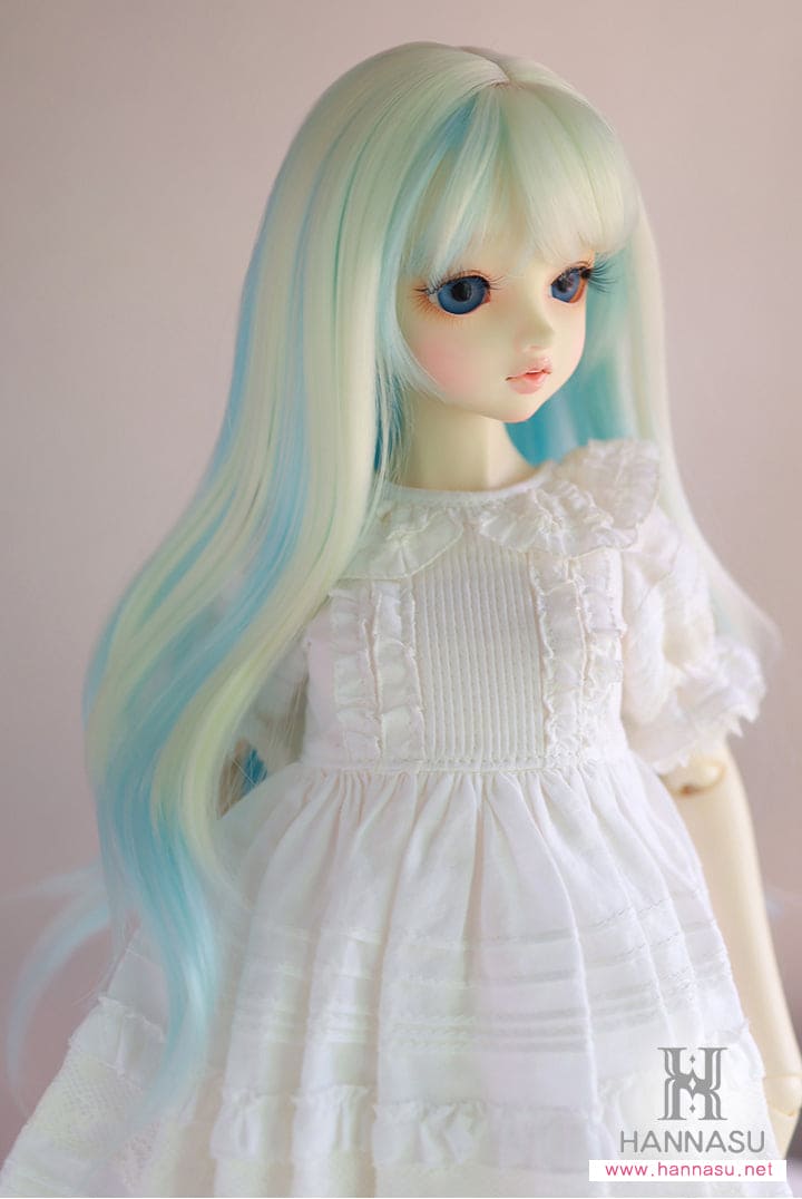 【HANNASU】HW-1073 娃用假髮 多色 / 9~10吋 BJD DD 1/3 MDD - 紀物書館+JiWu Bookstore