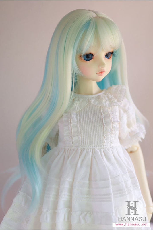【HANNASU】HW-1073 娃用假髮 多色 / 7~8吋 BJD AZO2 iMda3.0 1/4 - 紀物書館+JiWu Bookstore