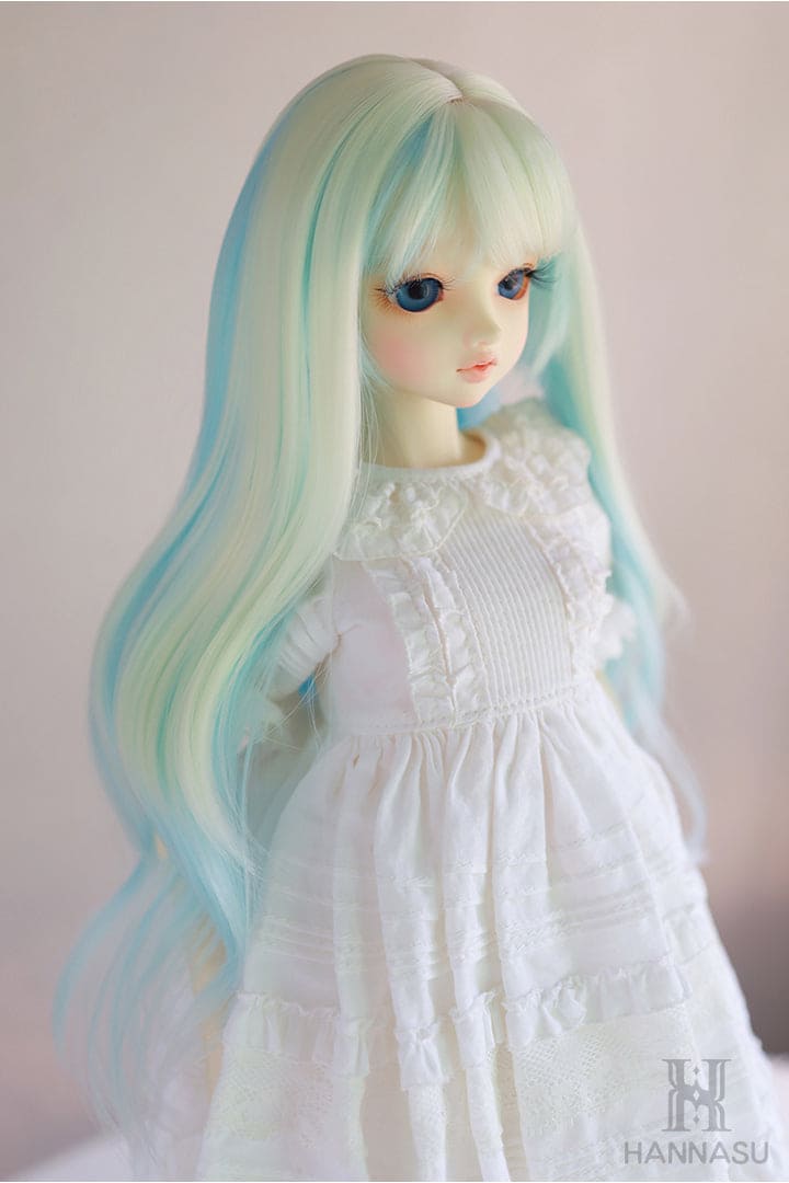 【HANNASU】HW-1073 娃用假髮 多色 / 7~8吋 BJD AZO2 iMda3.0 1/4 - 紀物書館+JiWu Bookstore