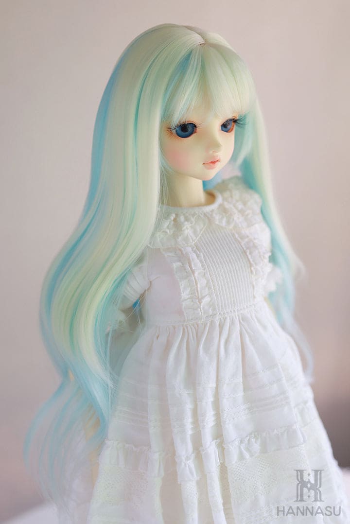 【HANNASU】HW-1073 娃用假髮 多色 / 9~10吋 BJD DD 1/3 MDD - 紀物書館+JiWu Bookstore