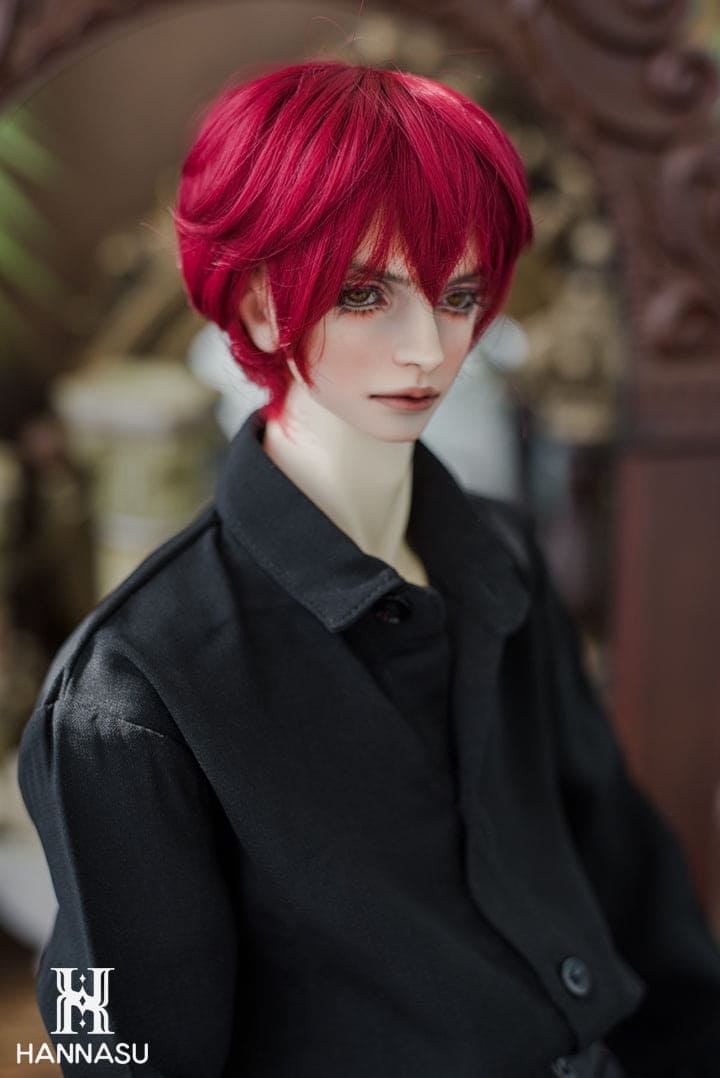 【HANNASU】HW-1077 娃用假髮 多色 / 8~9吋 BJD DD 3分 MDD