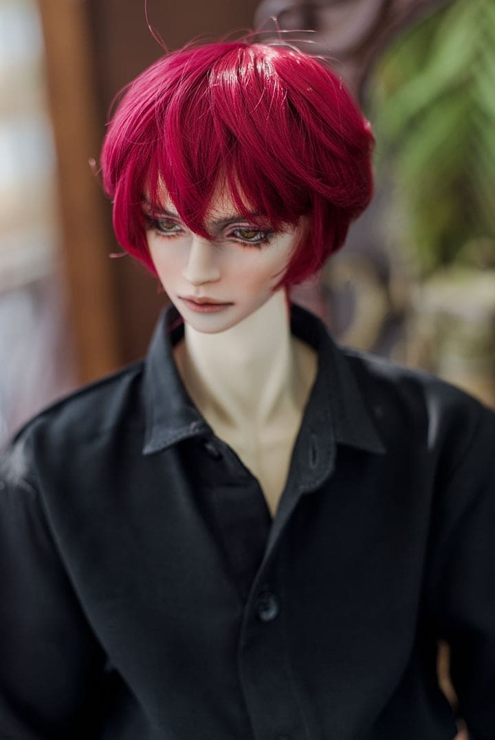 【HANNASU】HW-1077 娃用假髮 多色 / 7~8吋 BJD AZO2 iMda3.0 1/4 - 紀物書館+JiWu Bookstore