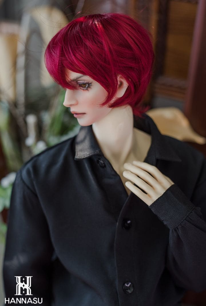 【HANNASU】HW-1077 娃用假髮 多色 / 8~9吋 BJD DD 3分 MDD