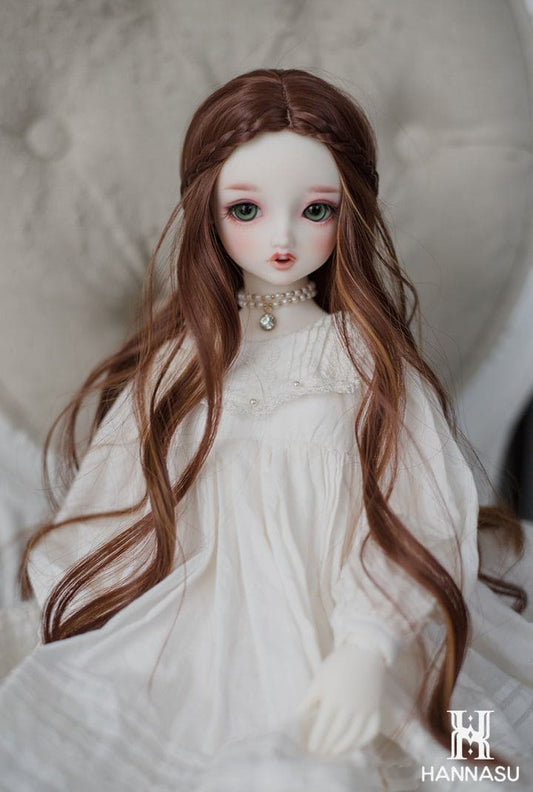 【HANNASU】HW-1079 娃用假髮 多色 / 7~8吋 BJD AZO2 iMda3.0 1/4 - 紀物書館+JiWu Bookstore