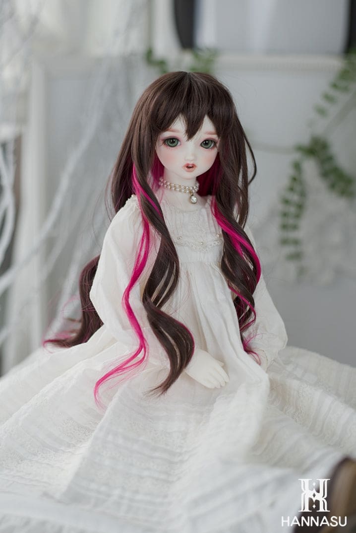 【HANNASU】HW-1080 娃用假髮 多色 / 9~10吋 BJD DD 1/3 MDD - 紀物書館+JiWu Bookstore