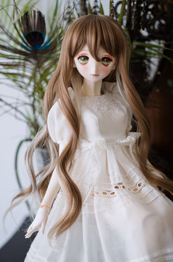 【HANNASU】HW-1080 娃用假髮 多色 / 9~10吋 BJD DD 1/3 MDD - 紀物書館+JiWu Bookstore