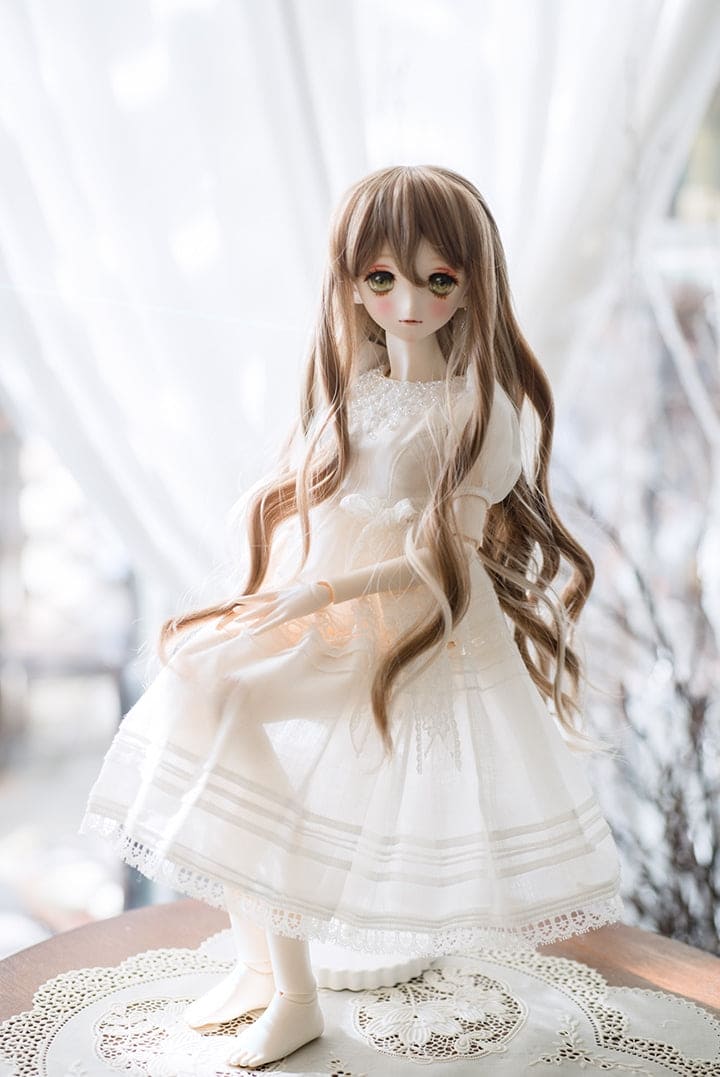【HANNASU】HW-1080 娃用假髮 多色 / 9~10吋 BJD DD 1/3 MDD - 紀物書館+JiWu Bookstore