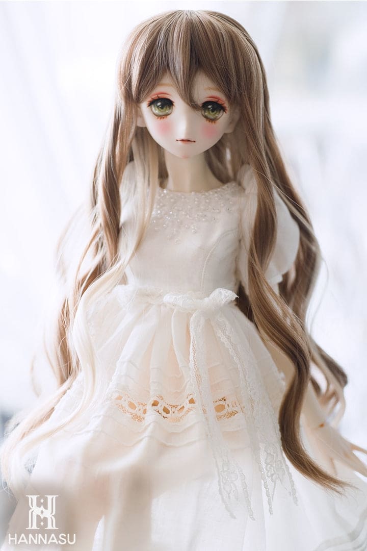 【HANNASU】HW-1080 娃用假髮 多色 / 9~10吋 BJD DD 1/3 MDD - 紀物書館+JiWu Bookstore