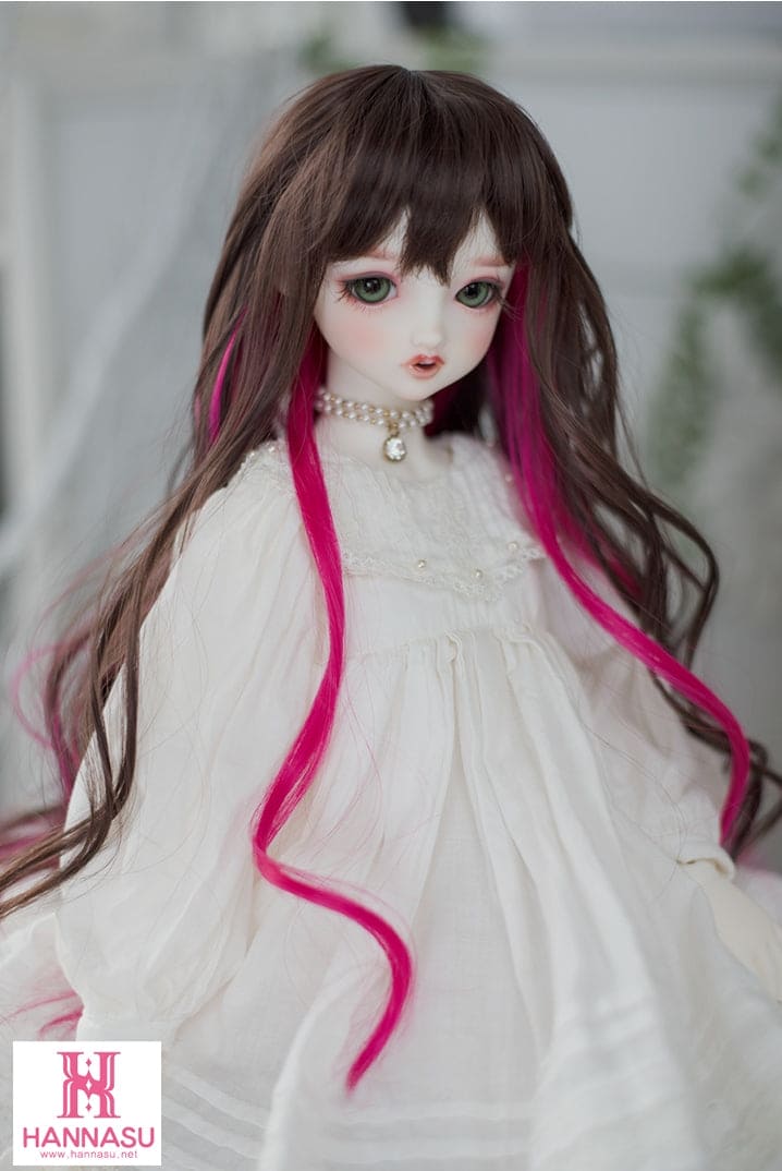 【HANNASU】HW-1080 娃用假髮 多色 / 9~10吋 BJD DD 1/3 MDD - 紀物書館+JiWu Bookstore