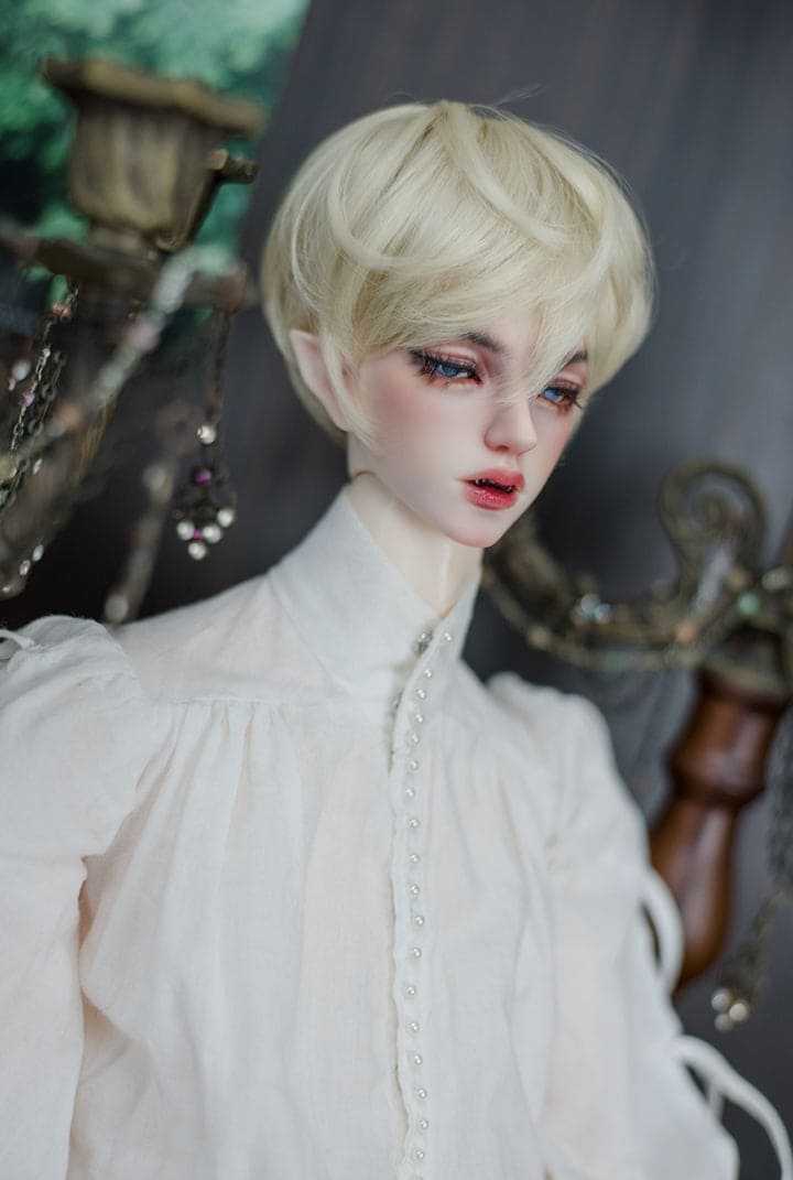 【HANNASU】HW-1081 娃用假髮 多色 / 8~9吋 BJD DD 1/3 MDD - 紀物書館+JiWu Bookstore