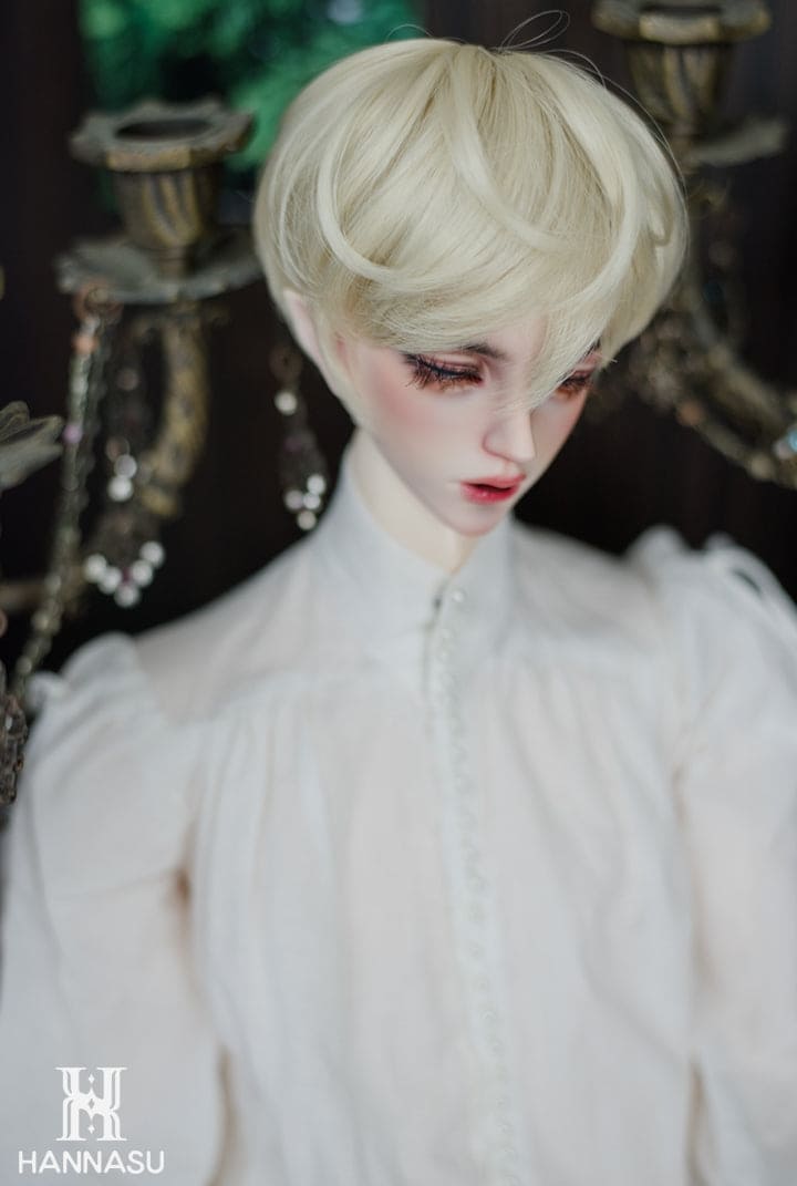 【HANNASU】HW-1081 娃用假髮 多色 / 8~9吋 BJD DD 1/3 MDD - 紀物書館+JiWu Bookstore