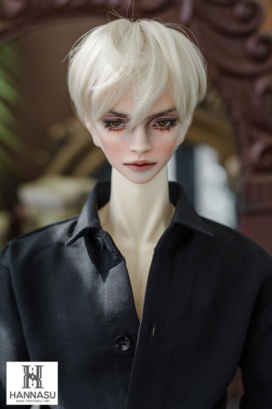 【HANNASU】HW-1081 娃用假髮 多色 / 8~9吋 BJD DD 1/3 MDD - 紀物書館+JiWu Bookstore
