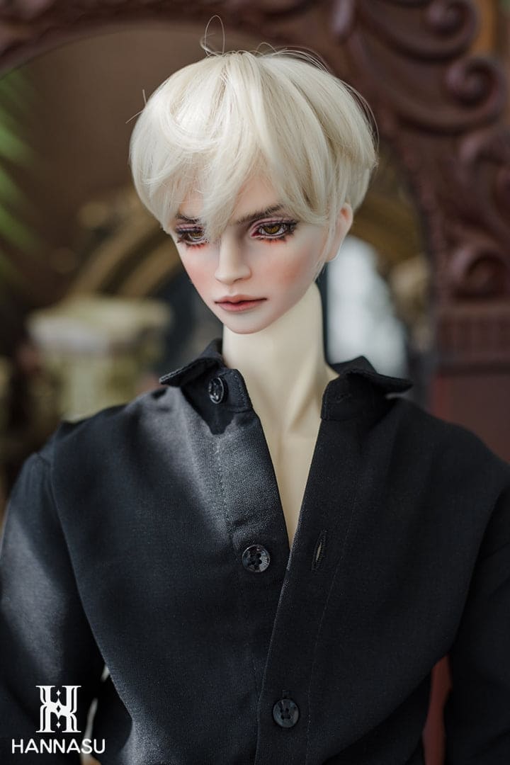 【HANNASU】HW-1081 娃用假髮 多色 / 8~9吋 BJD DD 1/3 MDD - 紀物書館+JiWu Bookstore