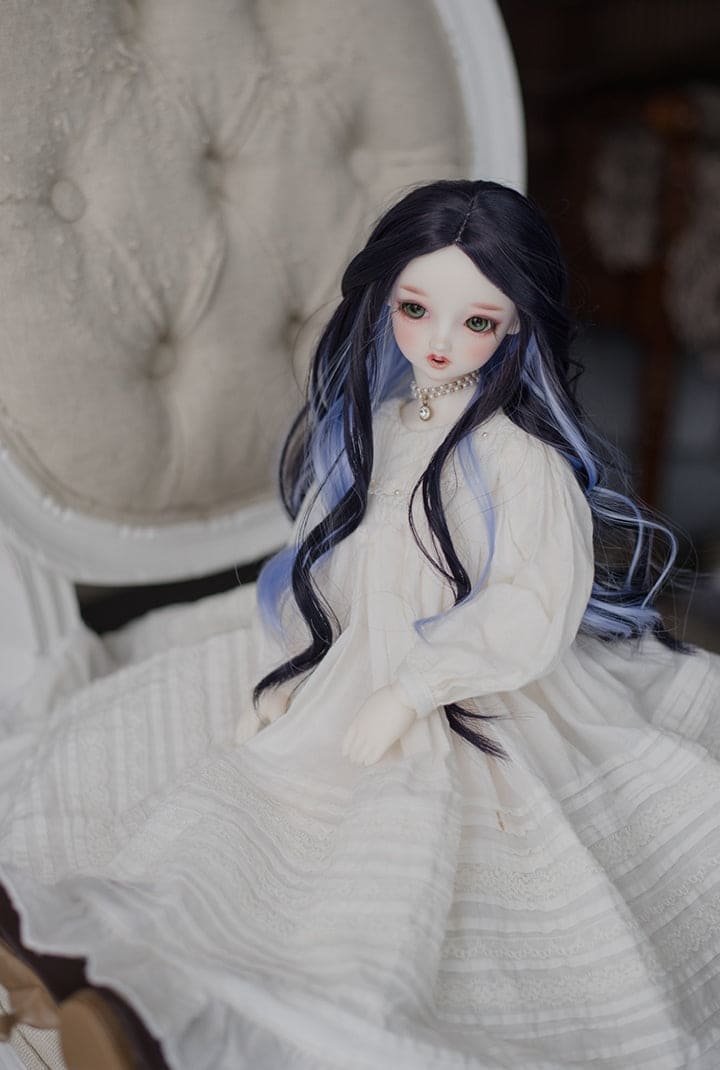 【HANNASU】HW-1082 娃用假髮 多色 / 7~8吋 BJD AZO2 iMda3.0 1/4 - 紀物書館+JiWu Bookstore