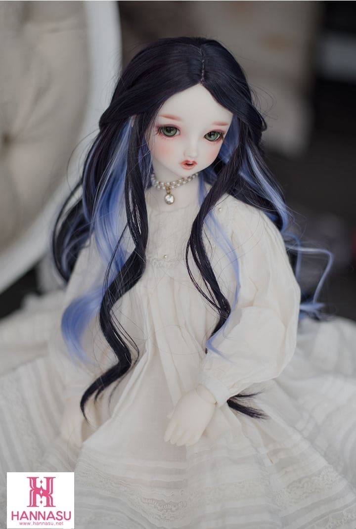 【HANNASU】HW-1082 娃用假髮 多色 / 8~9吋 BJD DD 1/3 MDD - 紀物書館+JiWu Bookstore