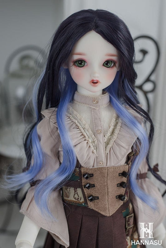 【HANNASU】HW-1082 娃用假髮 多色 / 7~8吋 BJD AZO2 iMda3.0 1/4 - 紀物書館+JiWu Bookstore