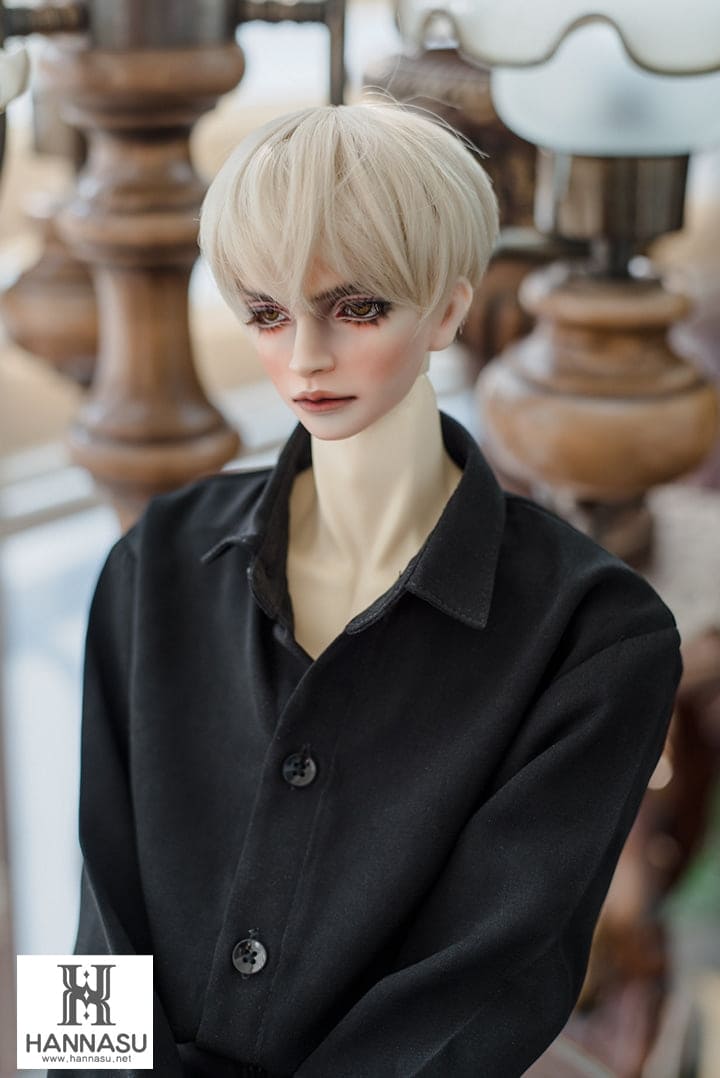 【HANNASU】HW-1090 娃用假髮 多色 / 8~9吋 BJD DD 3分 MDD