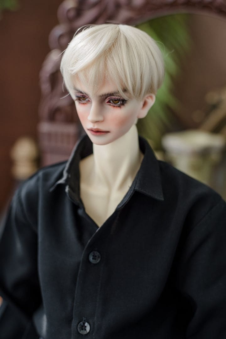 【HANNASU】HW-1090 娃用假髮 多色 / 8~9吋 BJD DD 3分 MDD